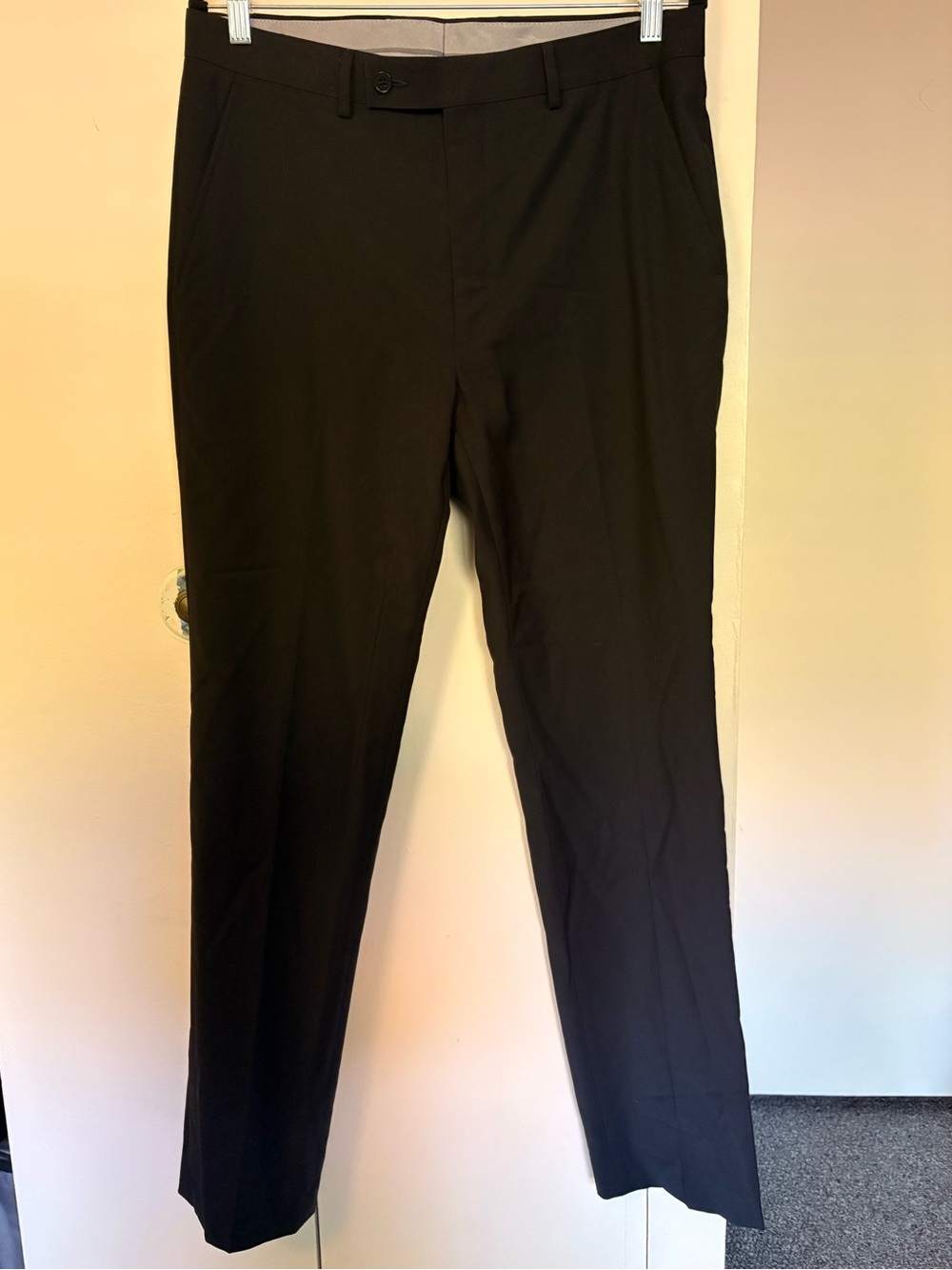 Calvin Klein Men's Black Dress Pants
